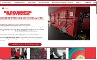 Be Awesome Be Strong website