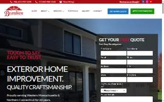Beaulieu Home Improvement of Amherst website