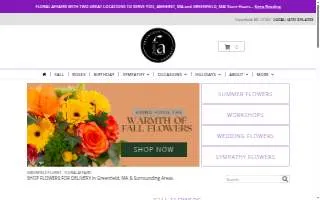 Floral Affairs Of Amherst website