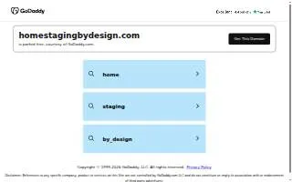Home Staging by Design of Agawam website