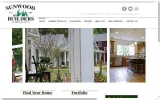 Sunwood Builders website