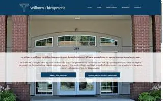 Wilburn Chiropractic website
