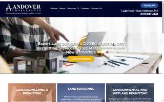 Andover Consultants Inc. website