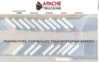 Apache Trucking of Andover website