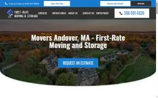 Bay State Movers website