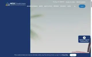 NESC Federal Credit Union website