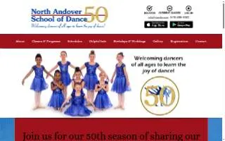 North Andover School of Dance website