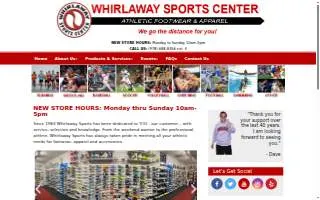 Whirlaway Sports Center of Andover website