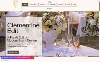 Clementine Edit website
