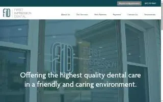 First Impression Dental website