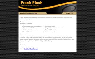 Frank Pluck Electrical