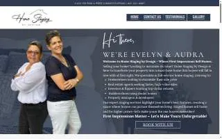Home Staging by Design of Arlington website