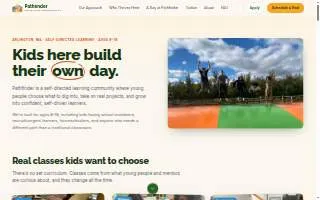 Pathfinder Learning Center website