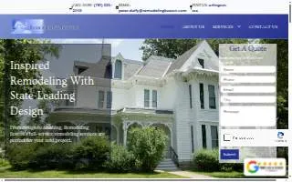 Remodeling Boston of Arlington website