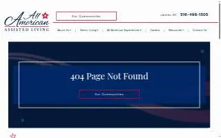 All American Assisted Living at Wrentham of Attleboro website