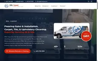 DRL Carpet of North Attleboro website