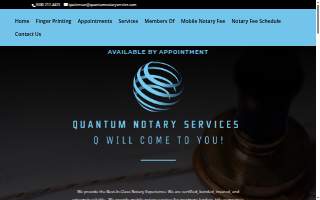 Quantum Notary Service