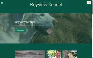 Bayview Kennels website
