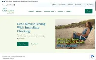 Cape & Coast Bank website