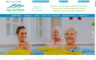Cape Cod Rehab Osterville website