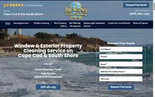 Duchesney Window Washing website