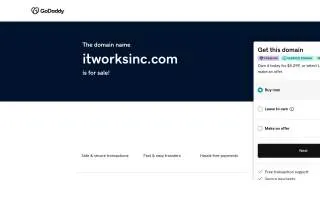 I.T. Works! website