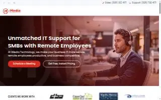 iMedia Technology, Inc - Cape Cod Managed IT Services website