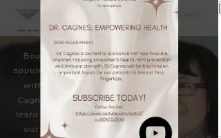 Sorgente Med Spa and All Cape Gynecology: Lucia Cagnes, MD of Barnstable website