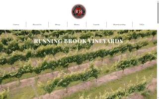 Running Brook Vineyard & Winery of Bedford