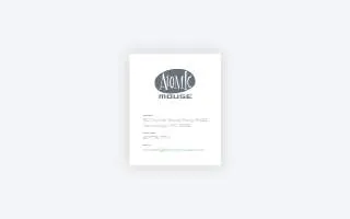Atomic Mouse LLC website