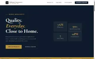 Belmont Convenience Store. Beer & wine website