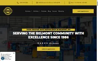 Bob's Automotive Services website
