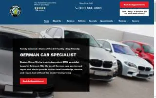 Boston Motor Werks website