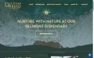 Cal Verde Naturals - Cannabis Dispensary - Belmont website