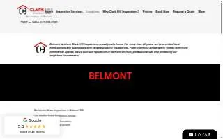 Clark Hill Inspections website