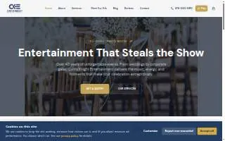 Curtis Knight Entertainment of Belmont website