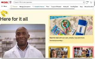 CVS Pharmacy of Belmont website
