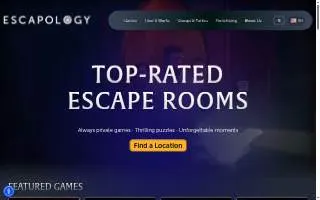 Escapology Escape Rooms Waltham of Belmont website