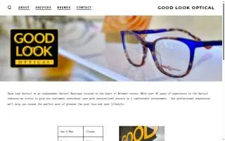 Good Look Optical website