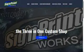 Sig'nPrint Works website