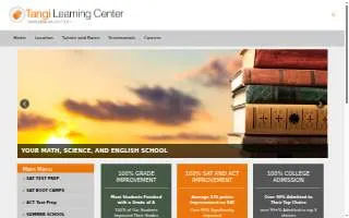 Tangi Learning Center of Belmont website