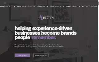 Andrea Ann Design of Beverly website