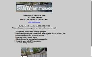 Chase Street Storage