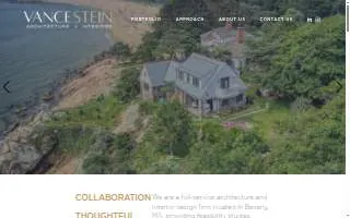 Vance Stein Architecture & Interiors website
