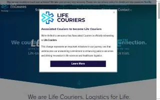 Associated Couriers, LLC website