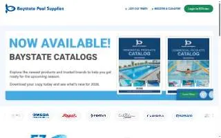 Baystate Pool Supplies - North Billerica website