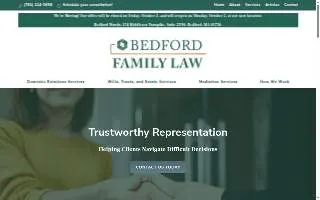 Bedford Family Law, PLLC website