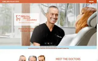Billerica Dental Associates website
