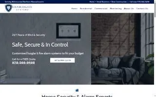 Charlesgate Systems of Billerica website