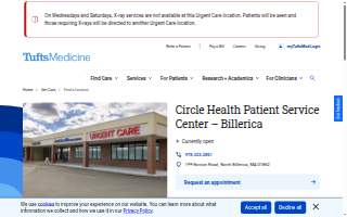 Circle Health Patient Service Center Imaging – Billerica